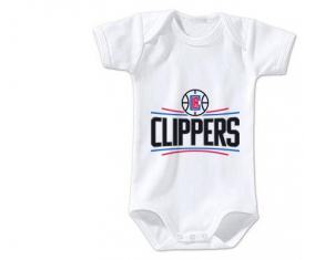 Body bebé Los Angeles Clippers talla 3/6 meses mangas cortas