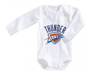 Body Oklahoma City Thunder Tamaño bebé 3/6 meses mangas largas