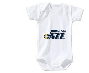 Body Bebé Utah Jazz Tamaño 3/6 Meses Mangas Cortas