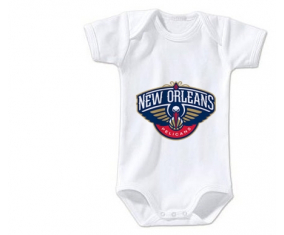 Body bebé New Orleans Pelicans talla 3/6 meses mangas cortas