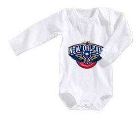 Body bebé New Orleans Pelicans talla 3/6 meses mangas largas