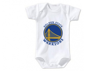 Body Bebé Golden State Warriors Talla 3/6 Meses Mangas Cortas