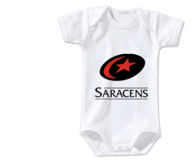 Body bebé sarracenos talla 3/6 meses mangas cortas