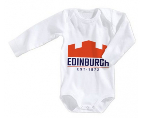 Body bebé Edinburgh Rugby talla 3/6 meses mangas largas