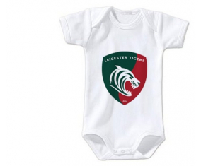 Body bebé Leicester Tigers talla 3/6 meses mangas cortas