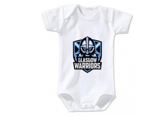 Body bebé Glasgow Warriors Rugby talla 3/6 meses mangas cortas