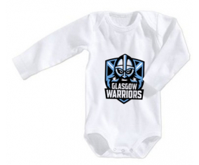 Body bebé Glasgow Warriors Rugby talla 3/6 meses mangas largas