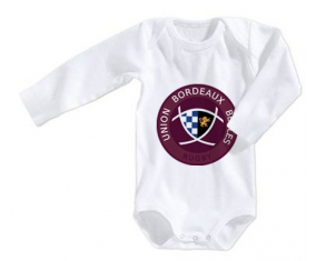 Body bebé Bordeaux Begles talla 3/6 meses mangas largas