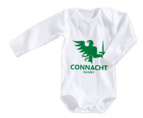Body bebé Connacht Rugby talla 3/6 meses mangas largas