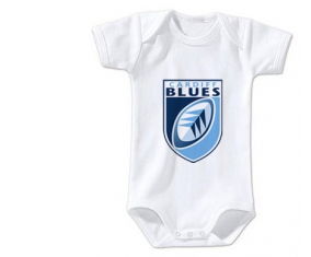 Body bebé Cardiff Blues talla 3/6 meses mangas cortas