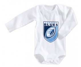 Body bebé Cardiff Blues talla 3/6 meses mangas largas