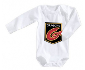 Body bebé Newport Gwent Dragons tamaño 3/6 meses mangas largas