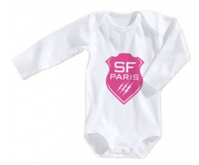 Body bebé Stade Français talla 3/6 meses mangas largas