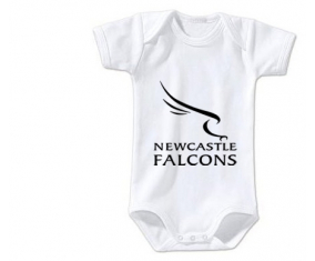 Body bebé Newcastle Falcons talla 3/6 meses mangas cortas