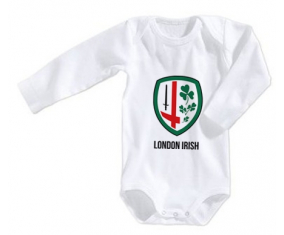 Body bebé london irish talla 3/6 meses mangas largas