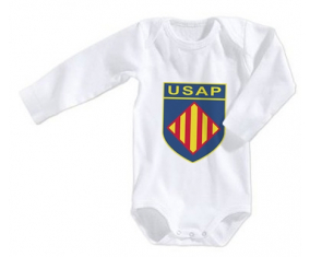 Body bebé USA Perpiñán talla 3/6 meses mangas largas