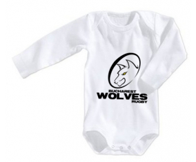 Body bebé Bucharest Wolves talla 3/6 meses mangas largas