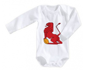 Body bebé España Rugby XV talla 3/6 meses mangas largas