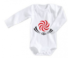 Body bebé Georgia Rugby XV talla 3/6 meses mangas largas