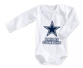 Body bebé Dallas Cowboys talla 3/6 meses mangas largas