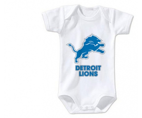 Body Detroit Lions Bebé Talla 3/6 Meses Mangas Cortas