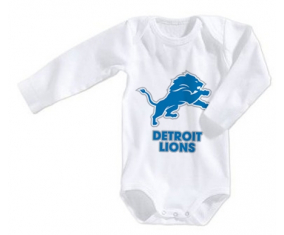 Body Detroit Lions Bebé Tamaño 3/6 Meses Mangas Largas