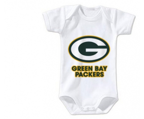 Body baby green bay packers tamaño 3/6 meses mangas cortas