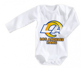 Body bebé Los Angeles Rams talla 3/6 meses mangas largas