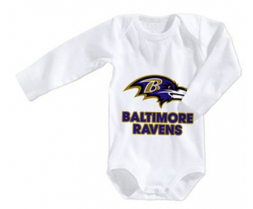 Body Baltimore Ravens Bebé Tamaño 3/6 Meses Mangas Largas