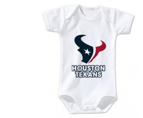 Body bebé Houston Texans talla 3/6 meses mangas cortas