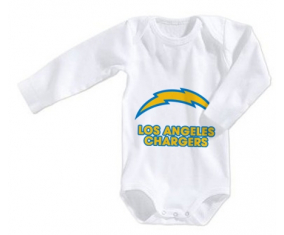 Body bebé Los Angeles Chargers talla 3/6 meses mangas largas