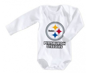 Body bebé Pittsburgh Steelers talla 3/6 meses mangas largas