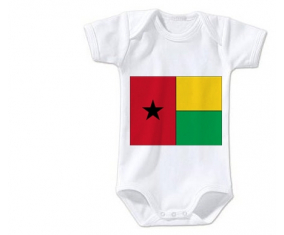 Body bandera del bebé Guinea tamaño 3/6 meses mangas cortas