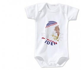 Body bebé imprimir mi identidad Samoa Americana tamaño 3/6 meses mangas cortas
