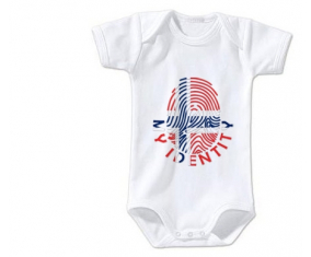 Body baby print My Identity Svalbard y Jan Mayen Tamaño 3/6 Meses Mangas Cortas