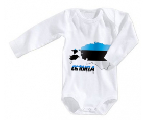 Body bebé Estonia mapea el tamaño 3/6 meses mangas largas