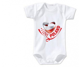 Body bebé me encanta Polonia talla 3/6 meses mangas cortas
