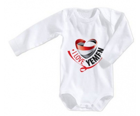 Body bebé me encanta Yemen tamaño 3/6 meses mangas largas