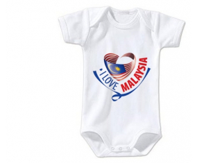 Body bebé me encanta Malasia tamaño 3/6 meses mangas cortas