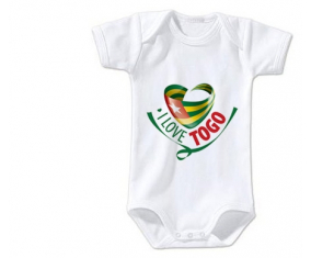Body bebé me encanta togo talla 3/6 meses mangas cortas