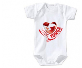 Body bebé me encanta tonga talla 3/6 meses mangas cortas
