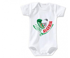 Body bebé me encanta Argelia tamaño 3/6 meses mangas cortas