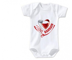 Body bebé me encanta Bahrein talla 3/6 meses mangas cortas