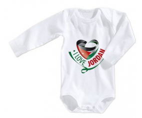 Body bebé I Love Jordan talla 3/6 meses mangas largas