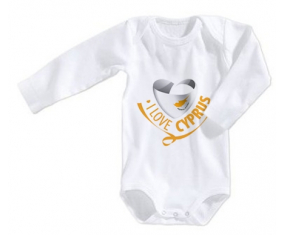 Body bebé me encanta Chipre tamaño 3/6 meses mangas largas