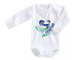 Body bebé me encanta Lesotho talla 3/6 meses mangas largas