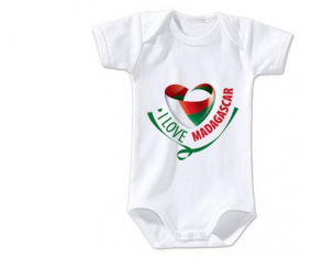 Body bebé me encanta Madagascar tamaño 3/6 meses mangas cortas