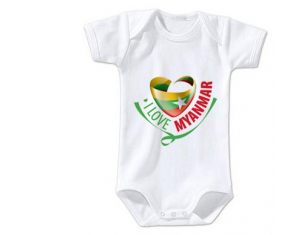 Bodies para bebé I Love Myanmar