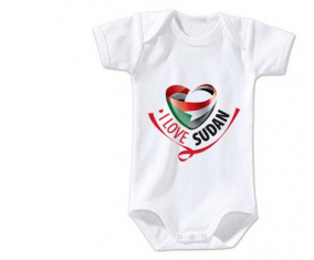 Body bebé me encanta Sudán tamaño 3/6 meses mangas cortas