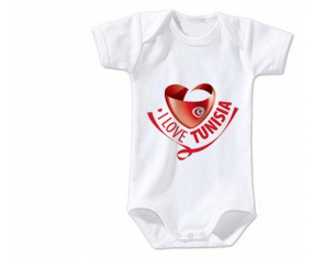Body bebé me encanta Túnez tamaño 3/6 meses mangas cortas